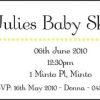 SHOINV08 Umbrella Baby Shower Invitation