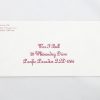 SHOINV05 pink baby shower envelope