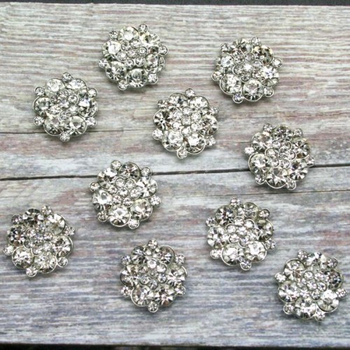 Circle Cluster Rhinestone Diamantes for Invitations