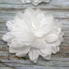Fabric Chrisanthemum flower for invitations