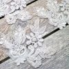 Leaves White Lace Piece for Invitations