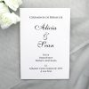 CHURBK06 White Wedding Spanish Ceremony Book