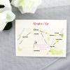 RSVPWISH05 Ceremony or Reception Map Card